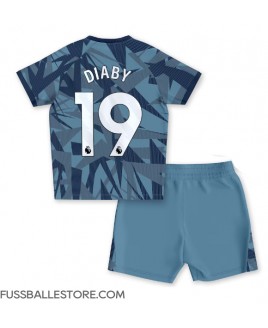 Günstige Aston Villa Moussa Diaby #19 3rd trikot Kinder 2023-24 Kurzarm (+ Kurze Hosen)
